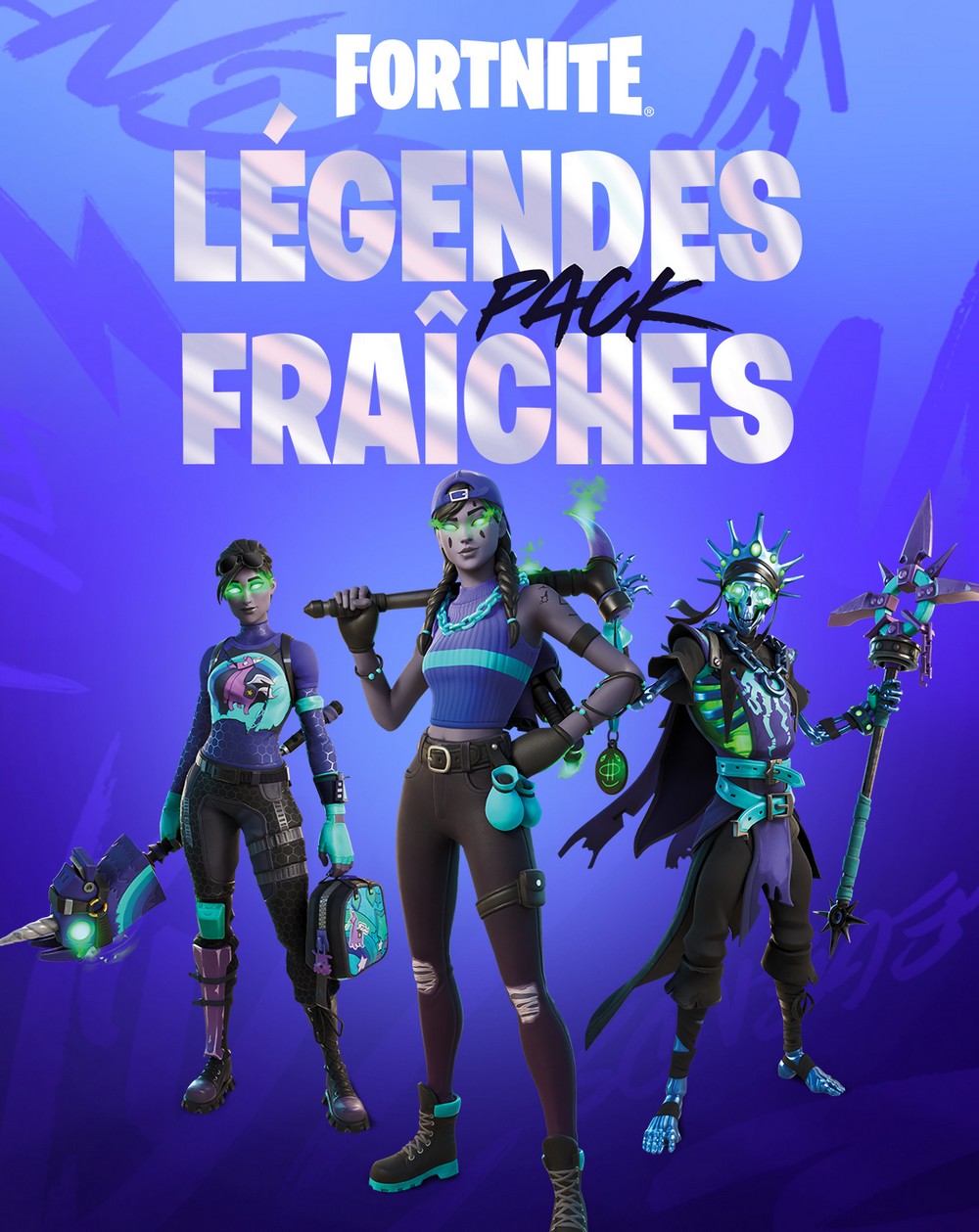Fortnite Pack : Legendes Fraîches - Jeux PS5